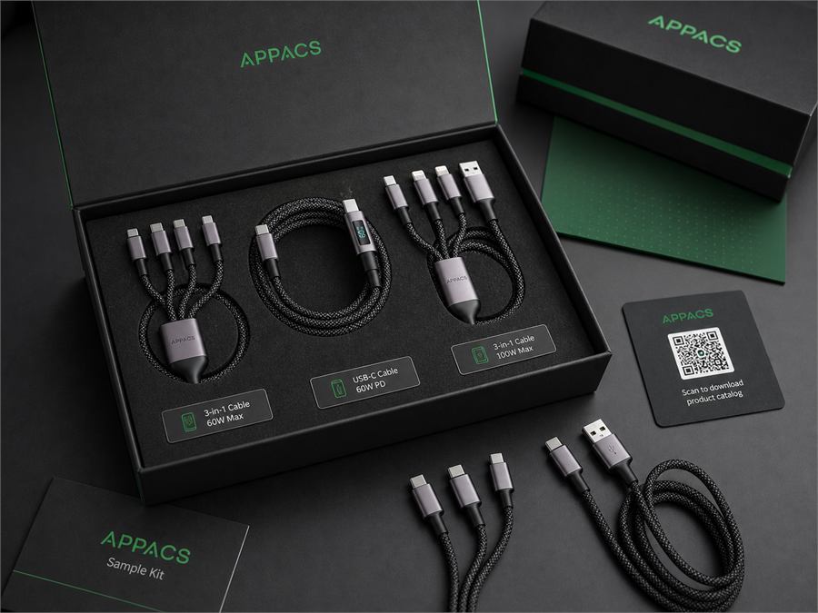 APPACS USB cable sample support kit