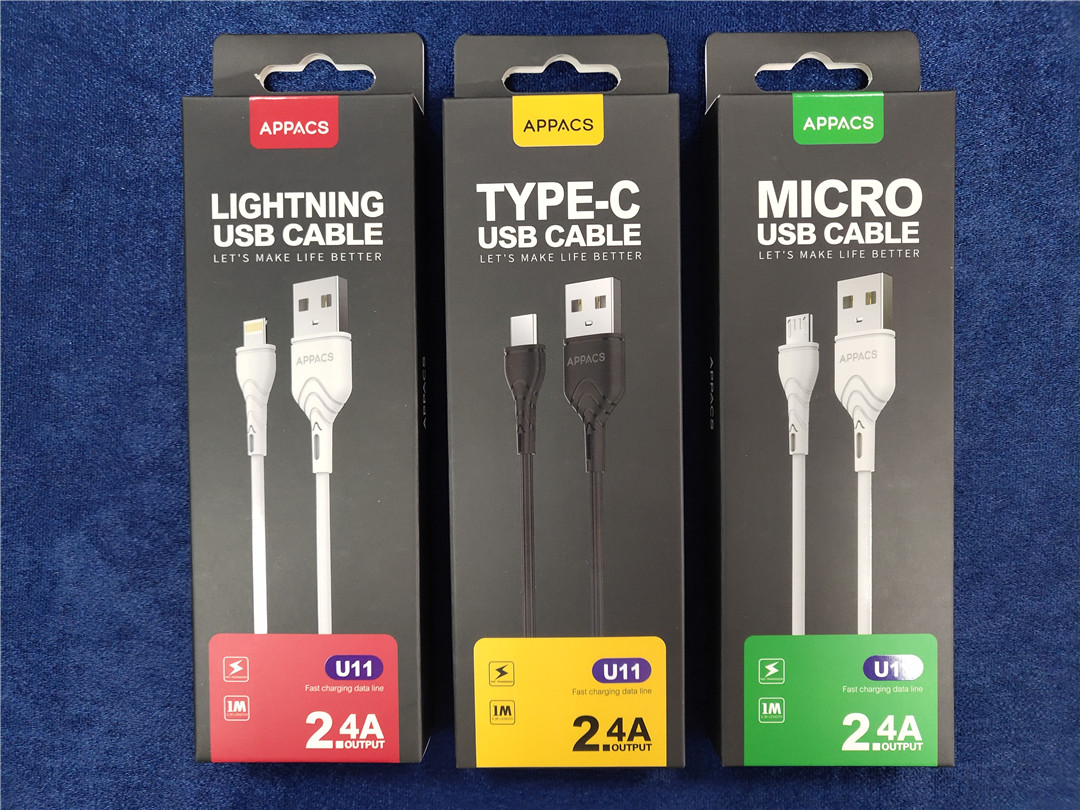 U11 White USB-C Charging Cable detail image 3