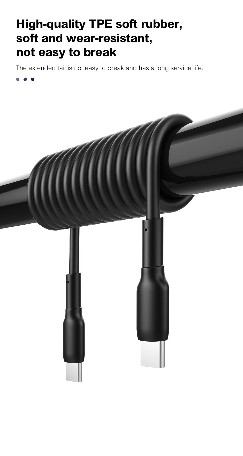 U123 USB-C to USB-C Charging Cable detail image 2