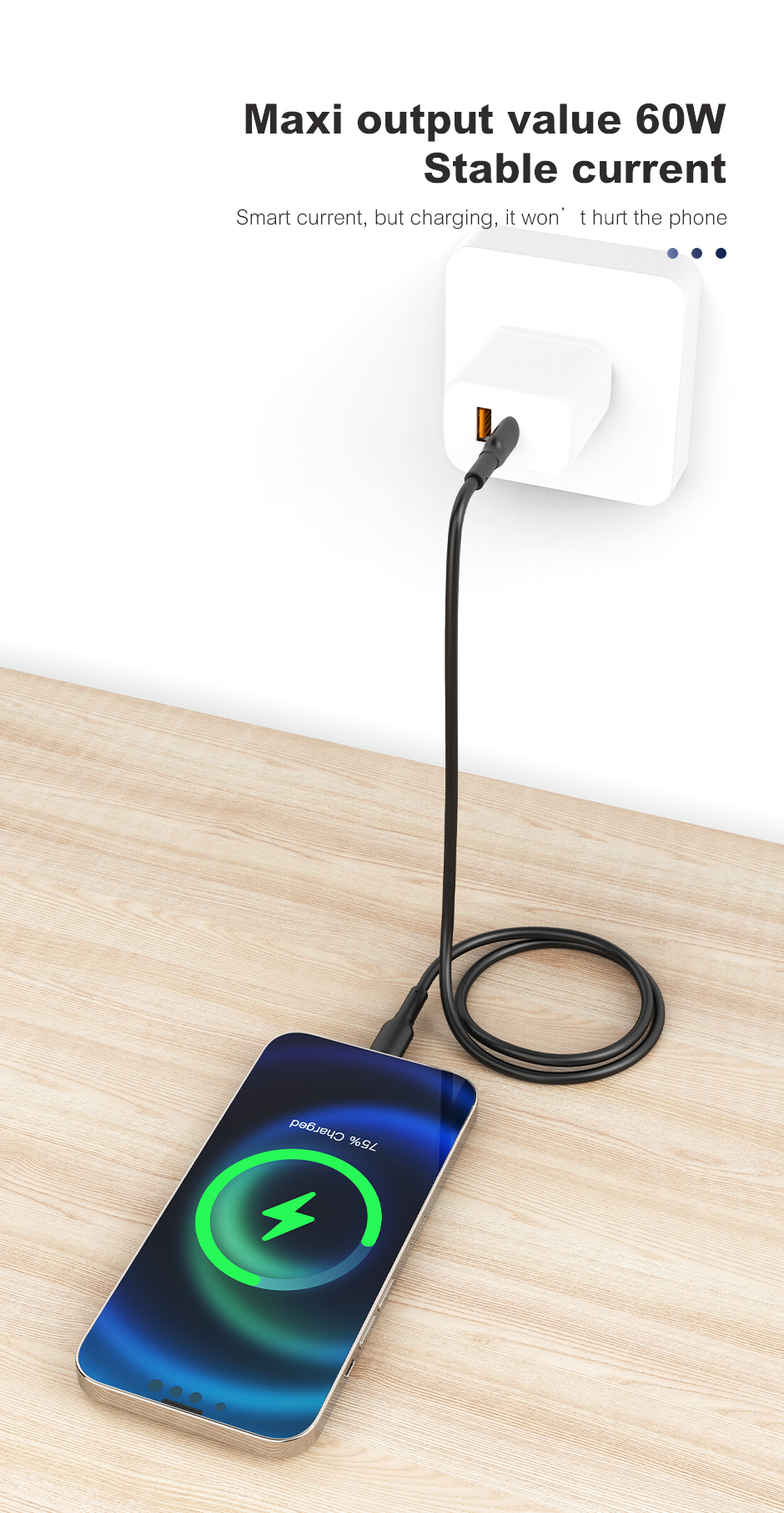 U123 USB-C to USB-C Charging Cable detail image 5