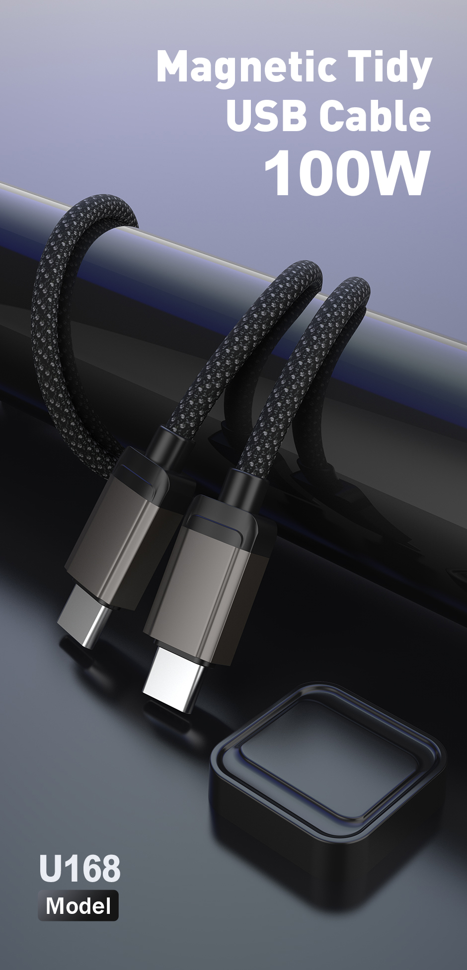 U168 Magnetic Watch Charging Cable application scene