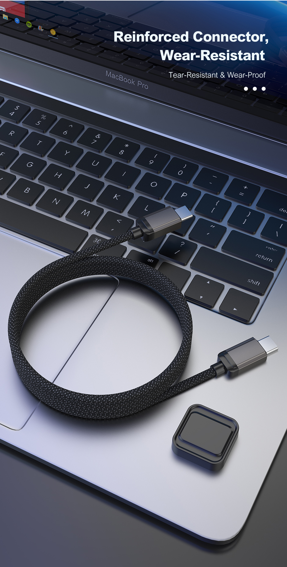 U168 Magnetic Watch Charging Cable detail image 3