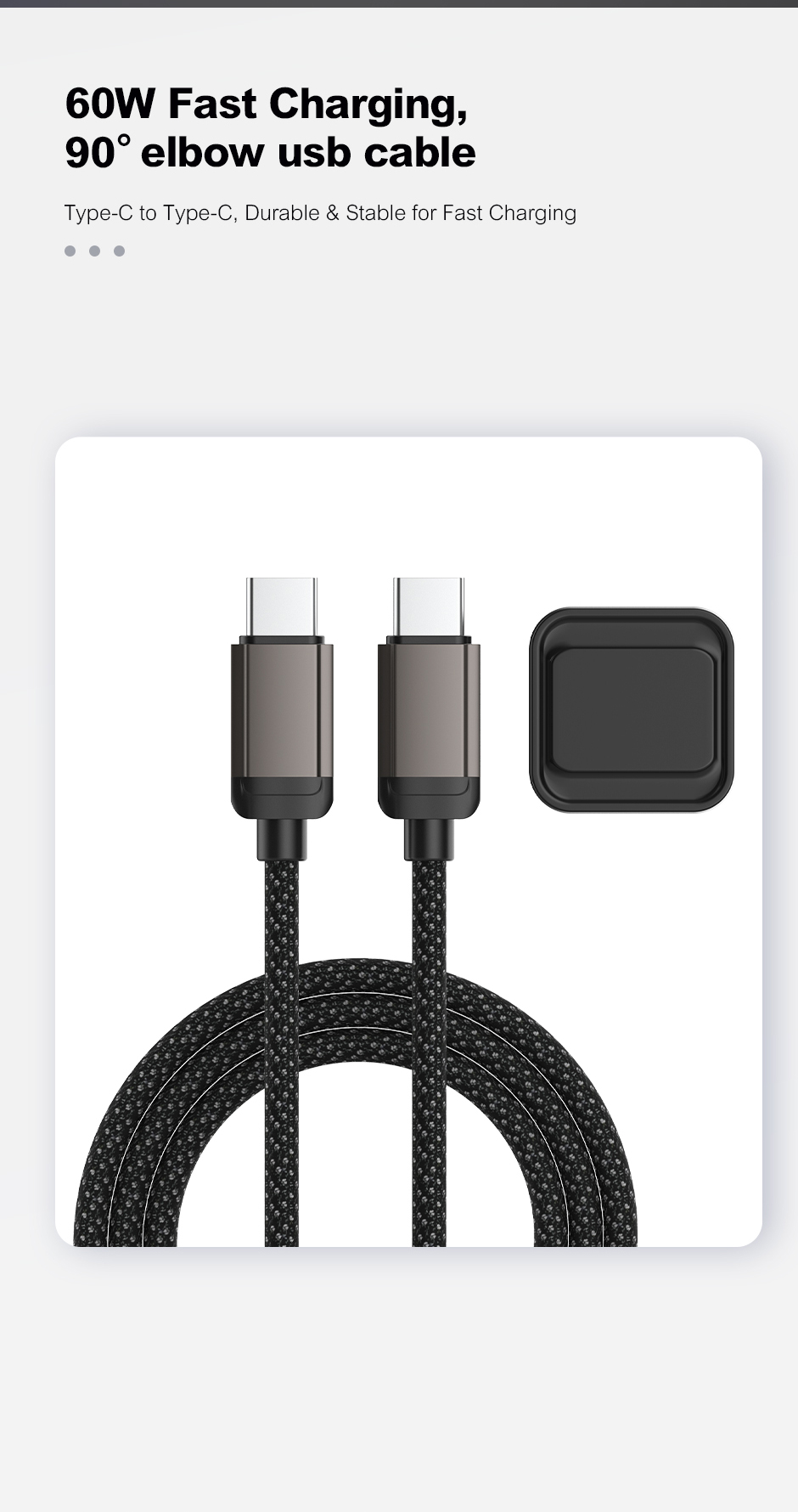 U168 Magnetic Watch Charging Cable detail image 6