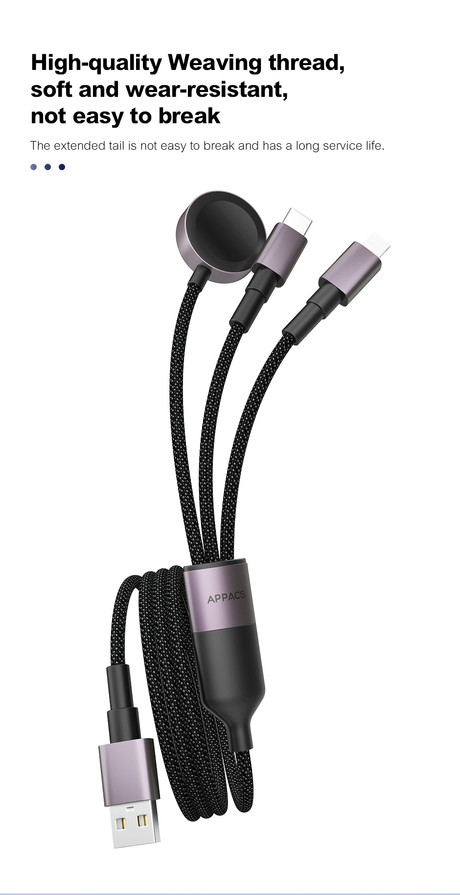 U87-CW100W Watch Charging Cable detail image 2