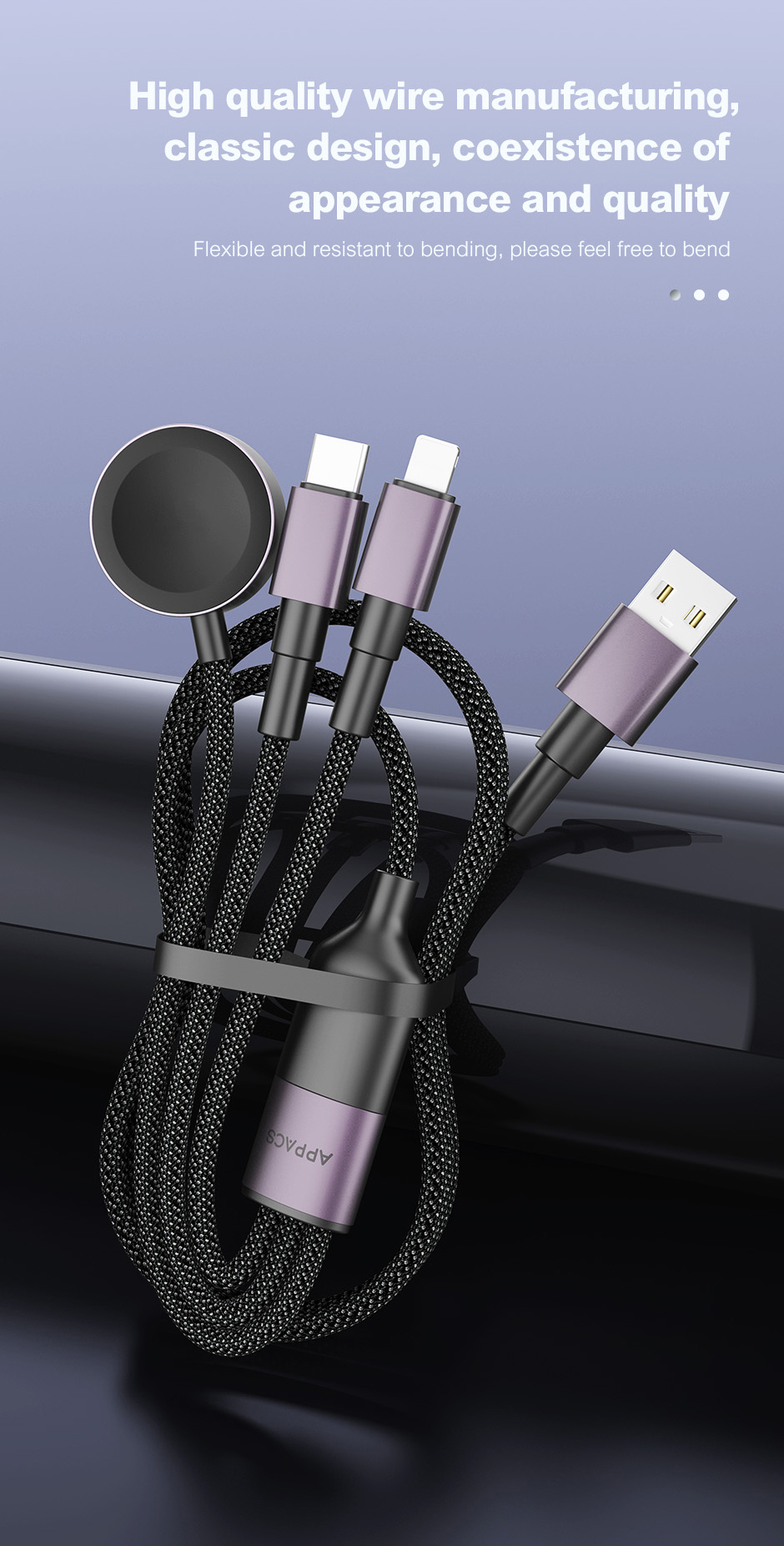 U87-CW100W Watch Charging Cable detail image 3