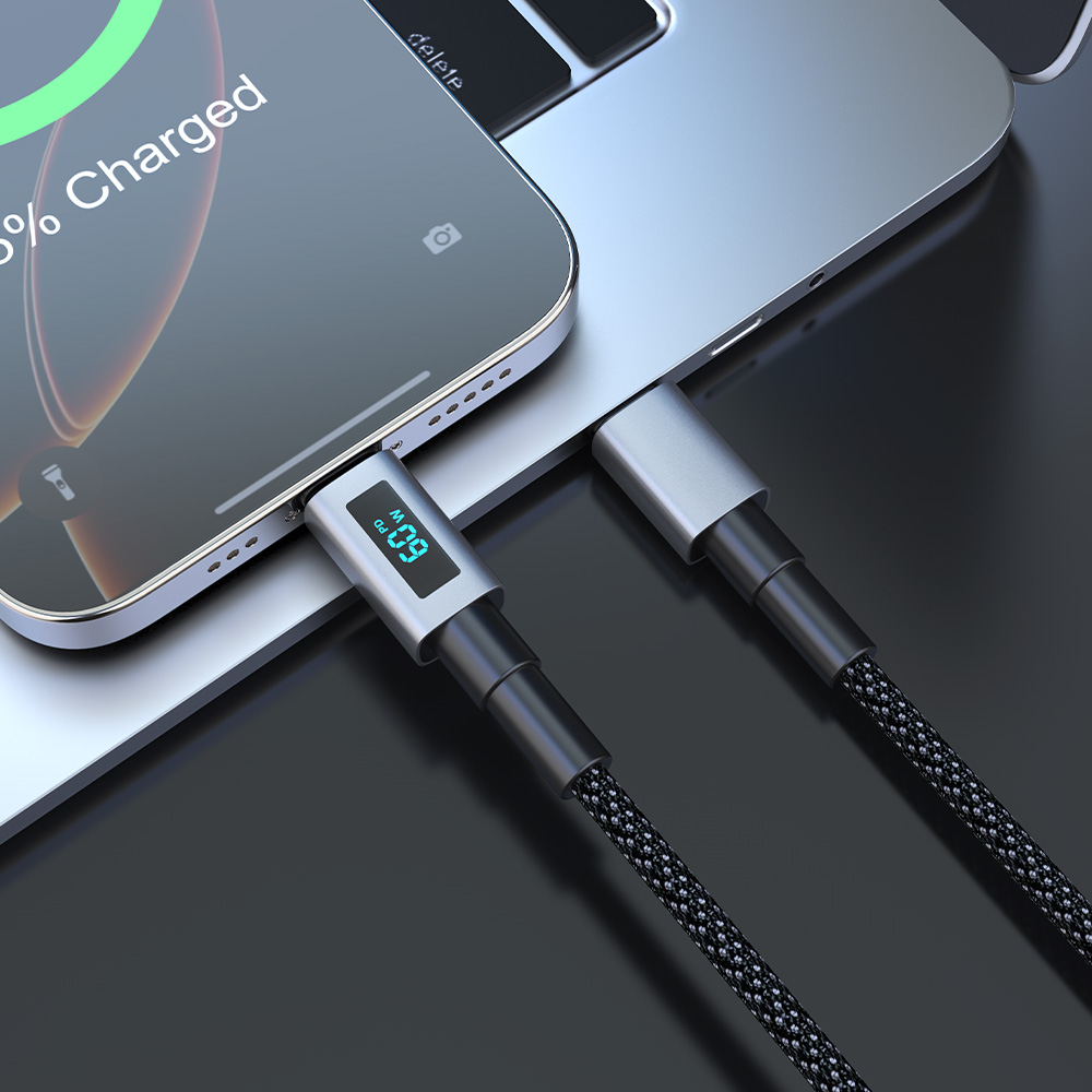 U87D LED Display Fast Charging Cable view 3