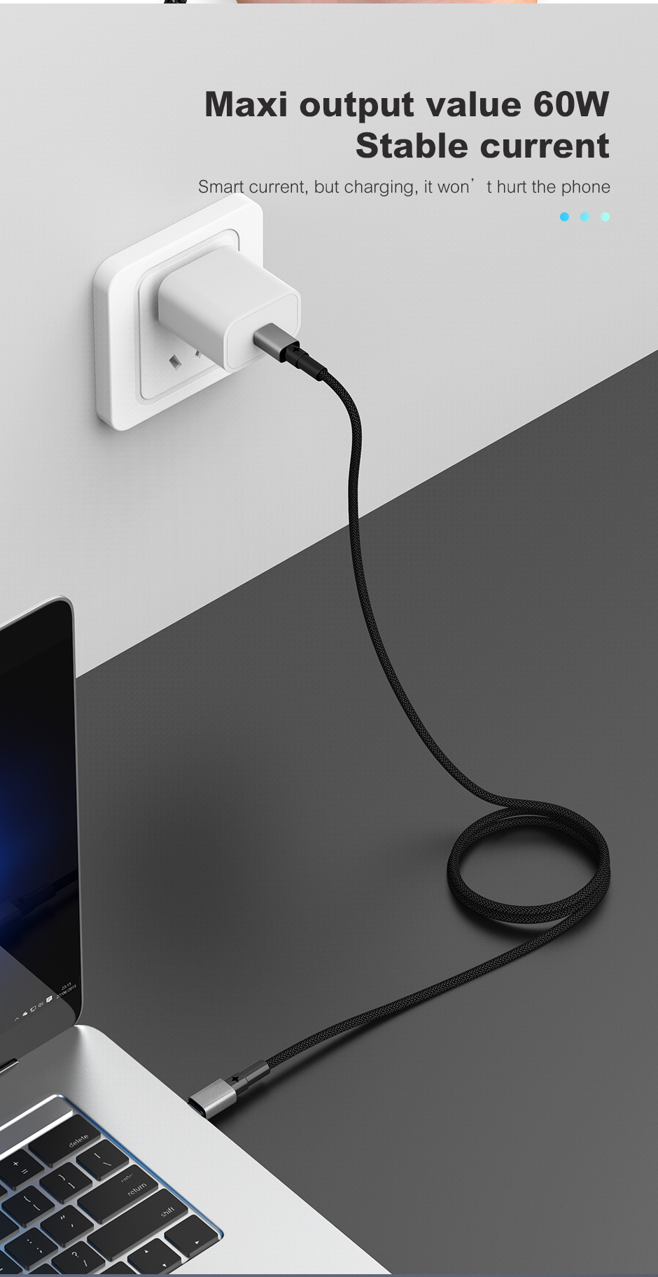 U87M Magnetic Charging Cable detail image 5